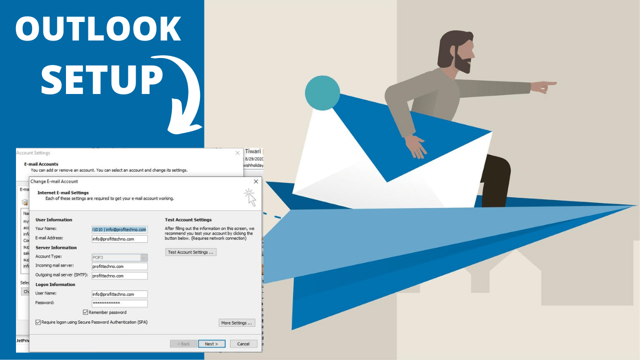 Read more about the article How do I configure Microsoft Outlook ?