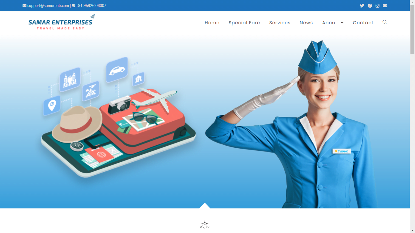 Travel Agency Static Website