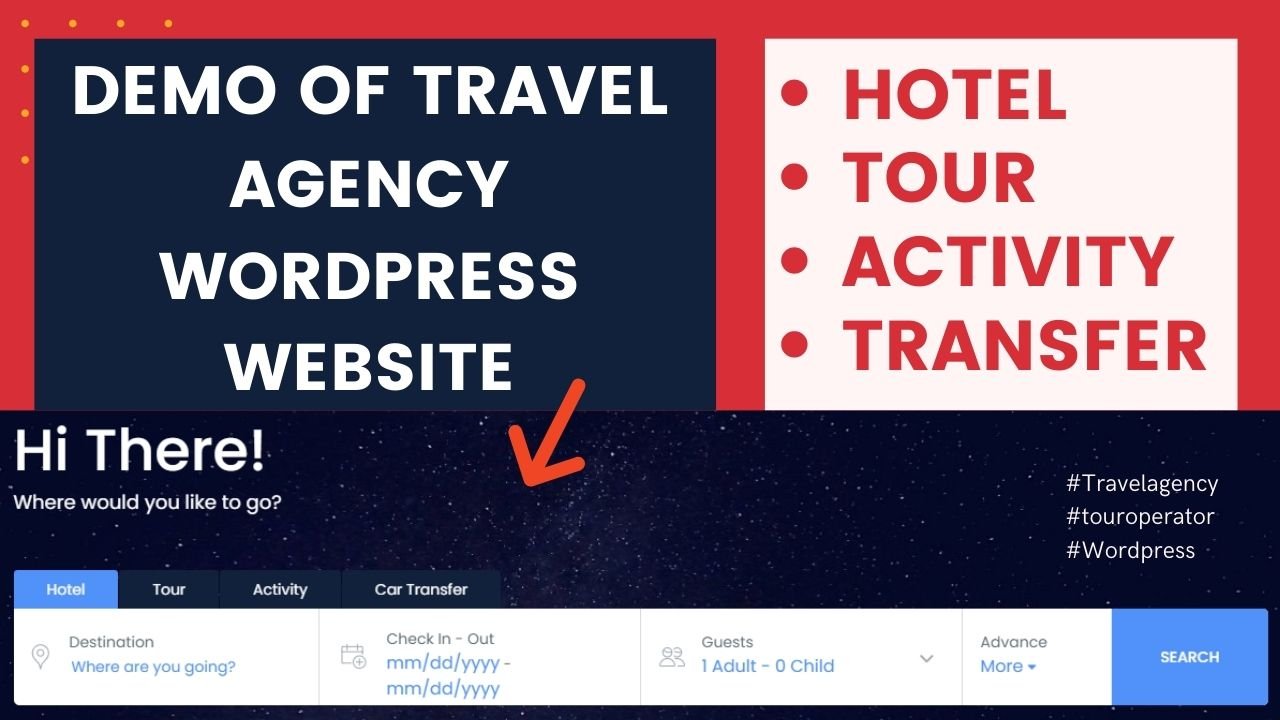 Read more about the article No. 1 Travel Agency Booking Website For Hotel, Tour , Activity & Car rental, Manage Own Inventory