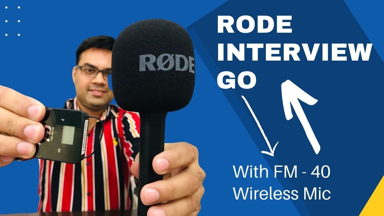 Read more about the article Rode Interview Go Unbox & Connect with Feidu FM-40 Wireless Mic