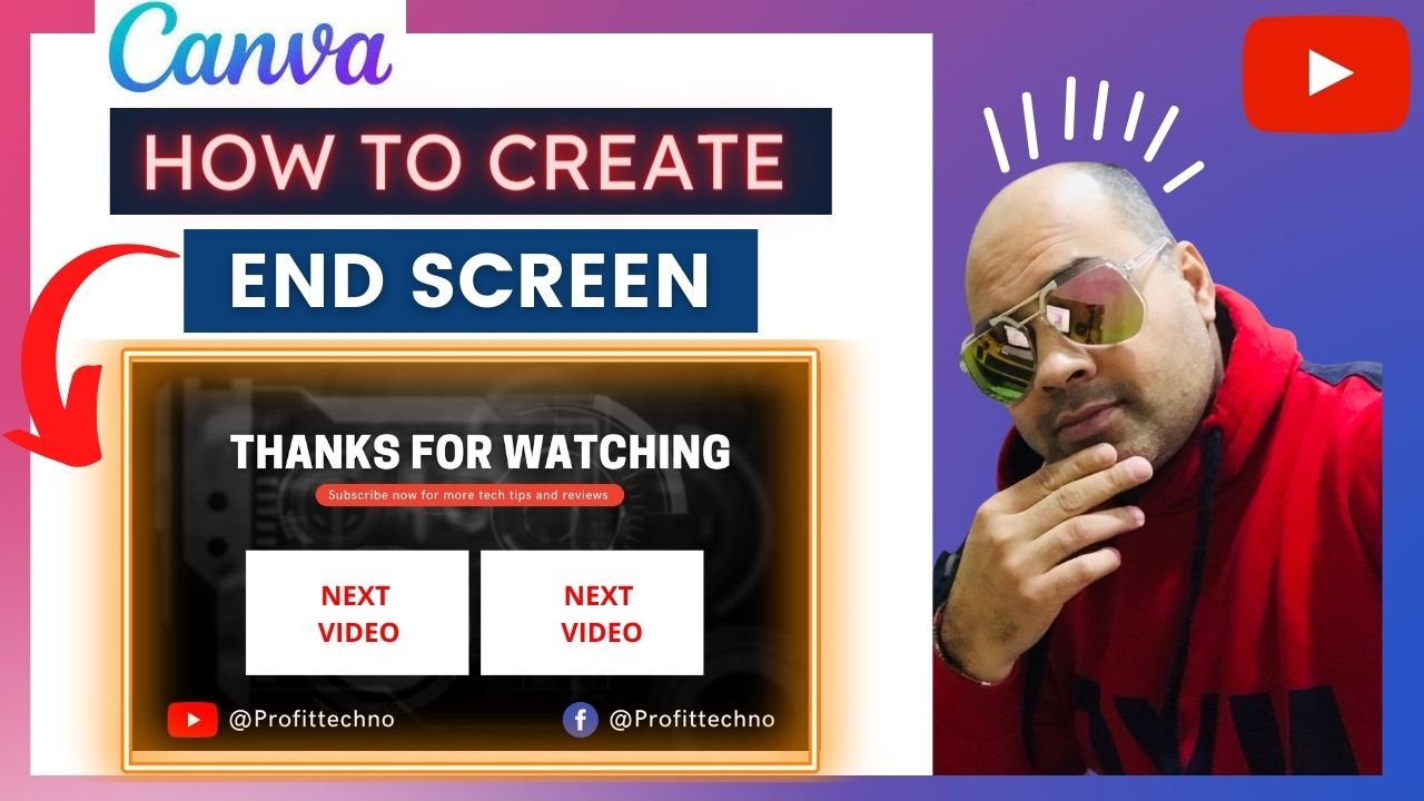 Read more about the article Learn How to Create YouTube Video End Screen Using Canva